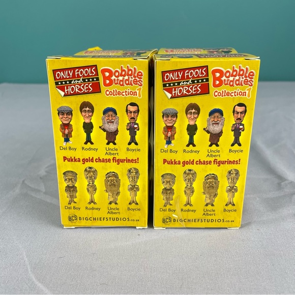 Only Fools And Horses Bobble Buddies Collection 1 Set Del Rodney Albert Boycie. - Picture 4 of 10
